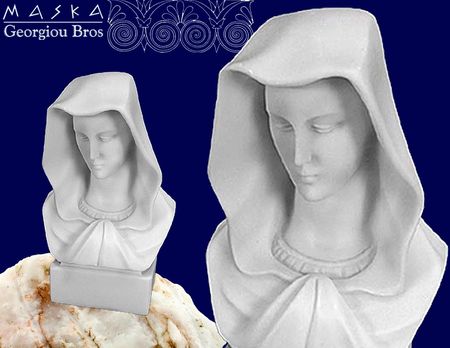 Carmani Alabaster grecki Popiersie Marii