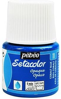 Pebeo Farba Do Tkanin Setacolor 45ml Niebieska/11 Cobalt Blue