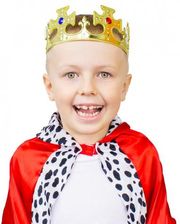 Zdjęcie godan Korona Króla Plastikowa Złota - Barcin