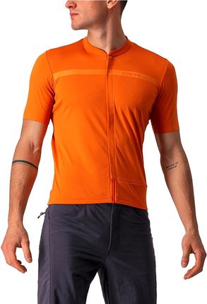 Castelli Koszulka Unlimited Allroad Pomarańczowy R. L