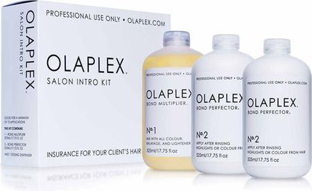 Olaplex  Salon Intro Kit Zestaw do profesjonalnej regeneracji włosów No.1 525 ml + 2x No.2 525 ml