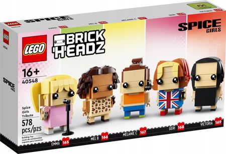 LEGO Brickheadz 40548 Hołd dla Spice Girls