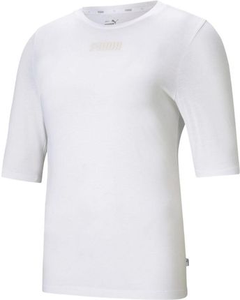 PUMA Koszulka damska Puma Modern Basics Tee biała - Biały