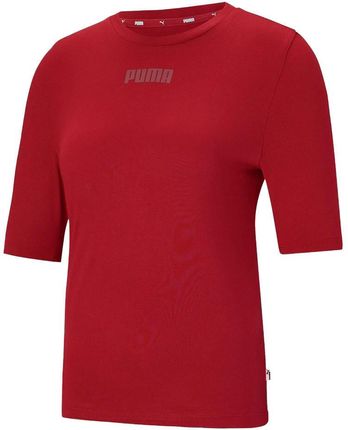 PUMA Koszulka damska Puma Modern Basics Tee czerwona - Czerwony