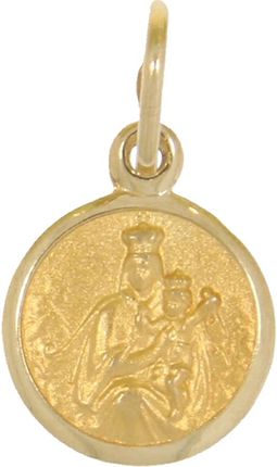 Złoty medalik pr. 585 M.B. Szkaplerzna koło 1,6 ZM142