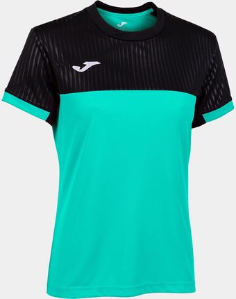 Joma Koszulka Damska Montreal Short Sleeve T Shirt Czarny Zielony