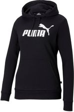 Zdjęcie Puma Bluza Damska Ess Logo Hoodie Tr Czarny - Zabłudów