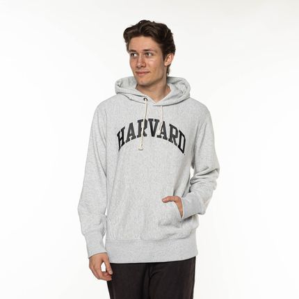 Champion Hooded Sweatshirt GREY Harvard