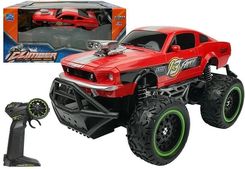 Lean Auto Zdalnie Sterowane R/C 6.5 km/h Wysokie Koła Czerwone