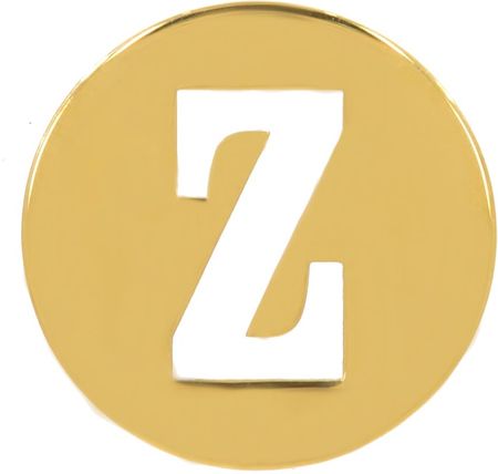 Złota zawieszka "Z" ZA.00448 pr.585