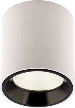 Maxlight C0155 Tub Okrągły Biały+ Pierścień Ozdobny Biały Rc