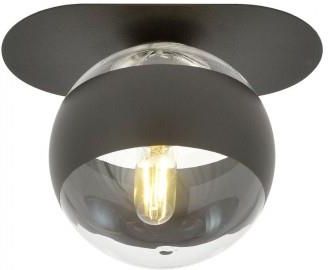 EMIBIG PLAZA LAMPA SUFITOWA 1-PUNKTOWA CZARNA/STRIPE 1121/1 11211
