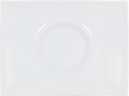 Bigbuy Home Plocha Doska Gourmet Porcelana Biały 29,5X22X3Cm (S2208545)