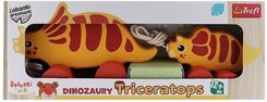 Zdjęcie Trefl Zabawka drewniana dinozaur triceratops 61591 - Swarzędz