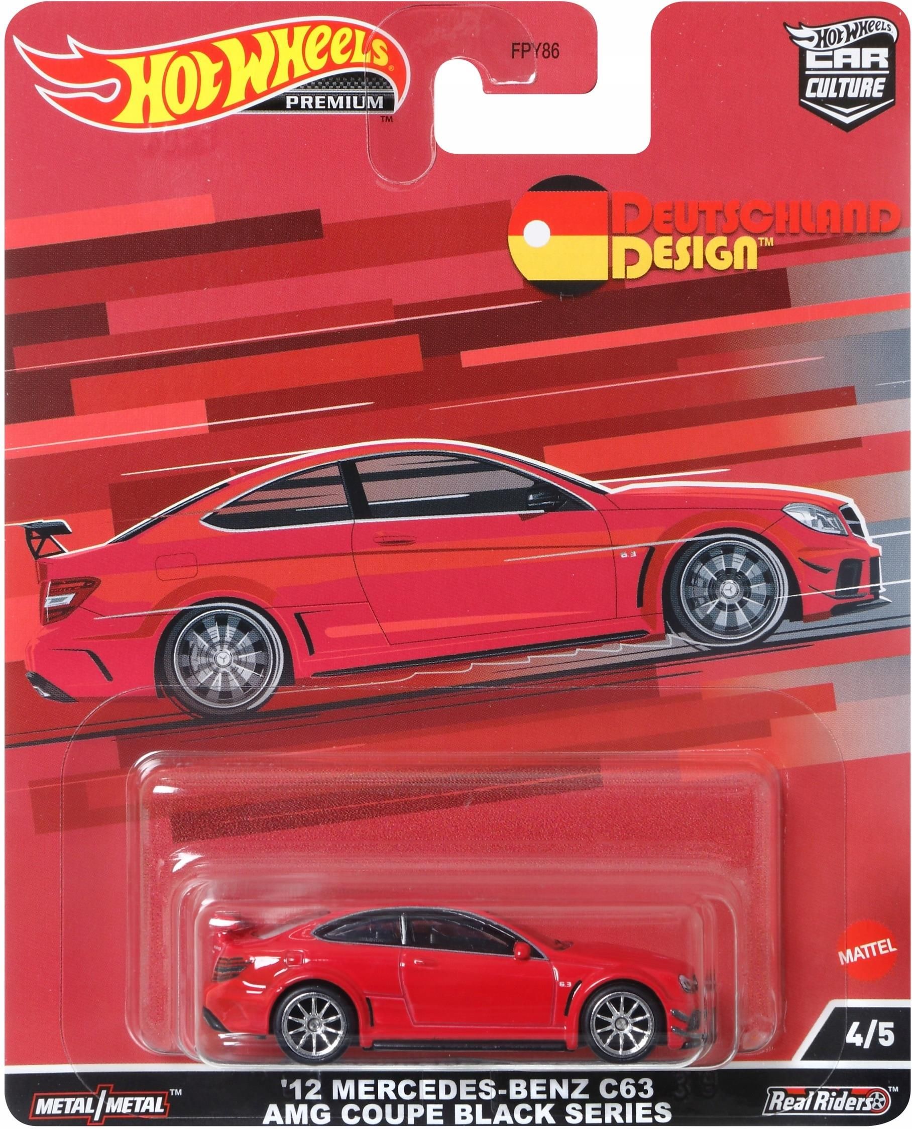 Hot Wheels Premium Car Culture Mercedes Benz C63 FPY86 HCJ79