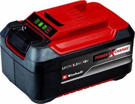 Einhell 2x 18V 5.2Ah PXC twin pack battery black/red 2 pieces 4511526