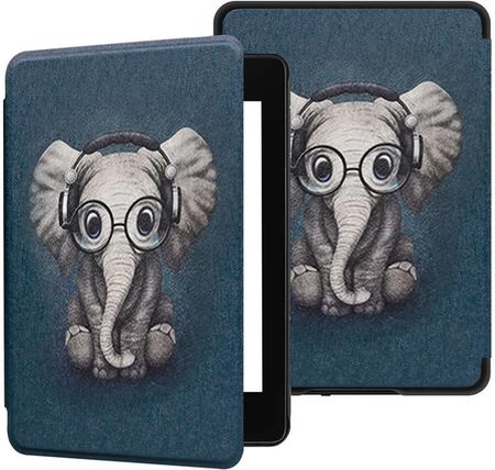 Etui graficzne Smart Case do Kindle Paperwhite 1/2/3 (Elephant)