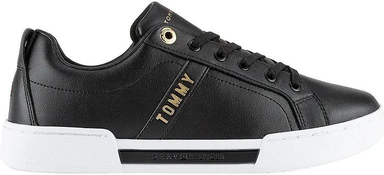 TOMMY HILFIGER GOLD TONE DETAILING TRAINERS FW0FW05217 BDS Ceny