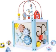 Zdjęcie Ecotoys Drewniana Kostka Edukacyjna Sorter +Klocki - Brzesko