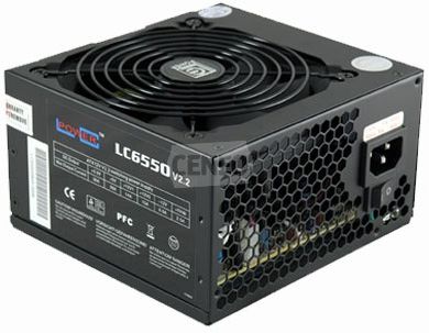 LC-Power 550w LC6550 V1.3, 120mm, 20/24 pin, PCI-E, 2x SATA