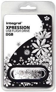 Integral Xpression DriveFlowers 8GB (INFD8GBXPRFLO)