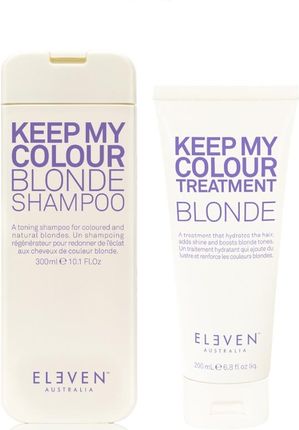 Eleven Australia Keep My Colour | Zestaw Do Włosów Blond: Szampon 300Ml + Odżywka