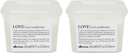 Davines Love Curl Zestaw Do Włosów: Odżywka Podkreślająca Skręt Włosów 250 ml