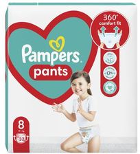 Pampers Pants Pieluchomajtki Rozmiar 8 32Szt. - Pieluchomajtki 8 Dla ...