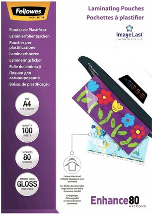 Fellowes Folie Do Laminacji Premium Imagelast™ 80 Mic (A3) 100Szt. (5306207)