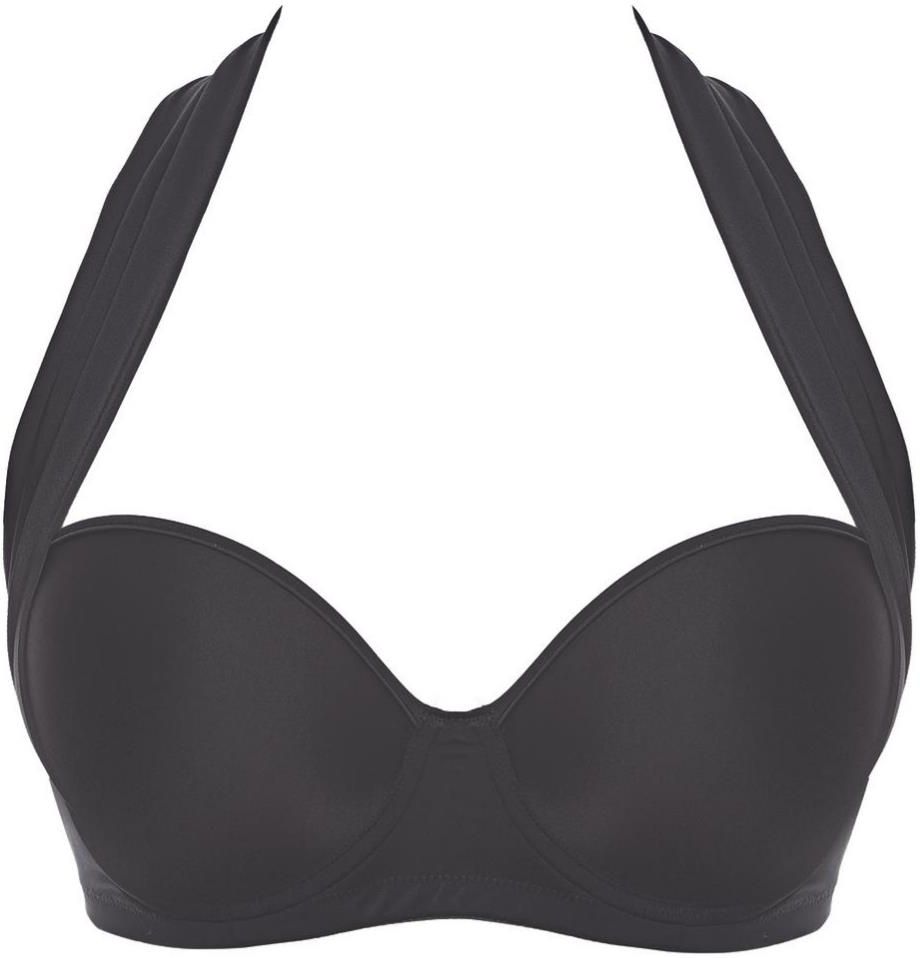 Freya Deco Swim Biustonosz Bandeau Uw Moulded Multiway Black Ceny I