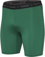 Zdjęcie Hummel Spodenki Termoaktywne First Performance Tight Shorts Biały Zielony - Tarnów