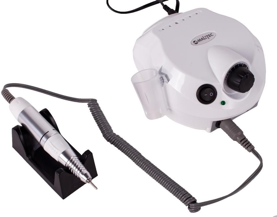 Maltec Mocna Frezarka Do Paznokci 30W + Frezy - zdjęcie 1 Maltec Mocna Frezarka Do Paznokci 30W + Frezy