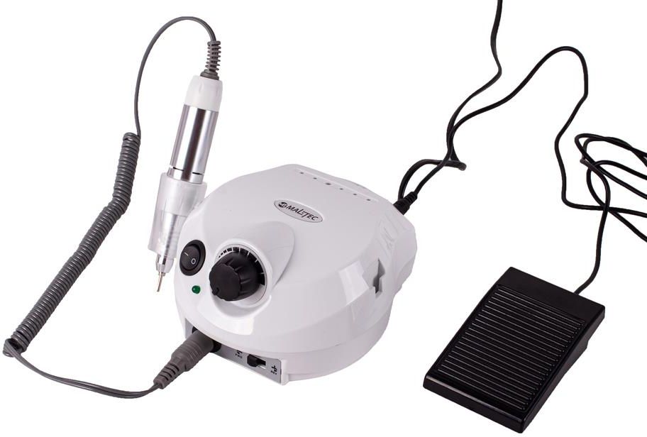 Maltec Mocna Frezarka Do Paznokci 30W + Frezy - zdjęcie 4 Maltec Mocna Frezarka Do Paznokci 30W + Frezy