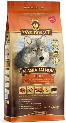 Wolfsblut Dog Alaska Salmon Łosoś I Ryż 12,5Kg