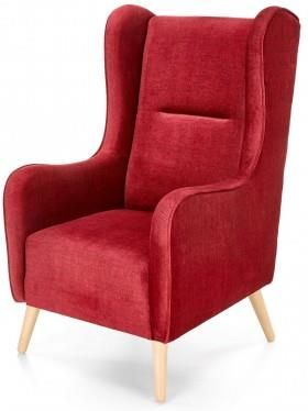 Halmar CHESTER 2 fotel wypoczynkowy bordowy (tkanina Vogue 7 Bordeaux)