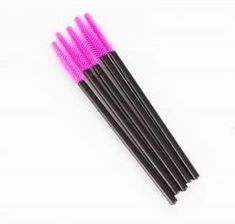 Zdjęcie Szczoteczka Do Rzęs Kolorowa Silikonowa - Ząbki