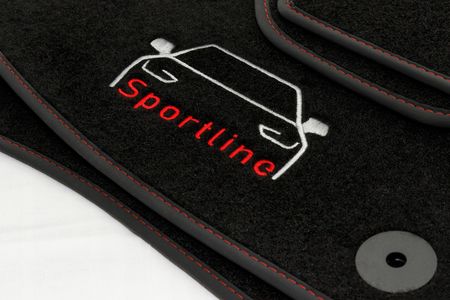 Motohobby Dywaniki Welurowe Z Logo Sportline Do Audi A5 F5