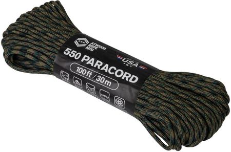 Atwood Rope Mfg Linka 550 Paracord 30m U.S. Woodland