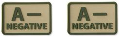 Zdjęcie Helikon-Tex Emblemat Grupa Krwi A Rh+ Khaki 2szt. - Mrocza