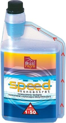 Sunrays Speed Płyn Do Dezynfekcji Powierzchni Koncentrat 1000ml (50)