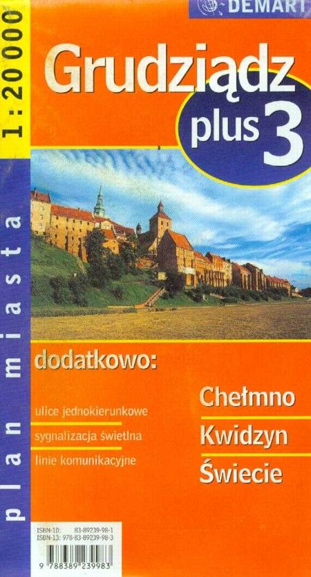 Grudziądz plan miasta - Ceny i opinie - Ceneo.pl