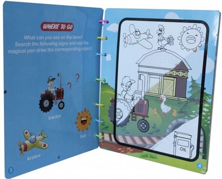 Askato Książeczka Z Pisakiem Wodnym Pojazdy (101552) - zdjęcie 2
