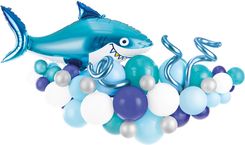 Zdjęcie Party Deco Bukiet Balonów Foliowych Rekin 79Szt. - Sępopol