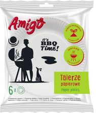 Zdjęcie Amigo Jednorazowe Talerze Papierowe 6Szt. - Siedlce