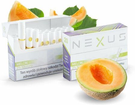Nexus Melon 2% Nikotyny. Bezdymne Wkłady Do Podgrzewaczy Typu Iqos.