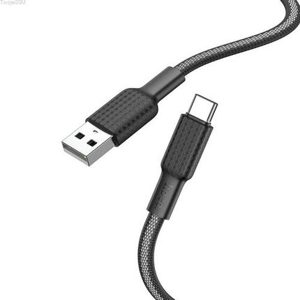 INNY HOCO KABEL USB DO TYP C 3A JAEGER X69 CZARNO-BIAŁY  ()