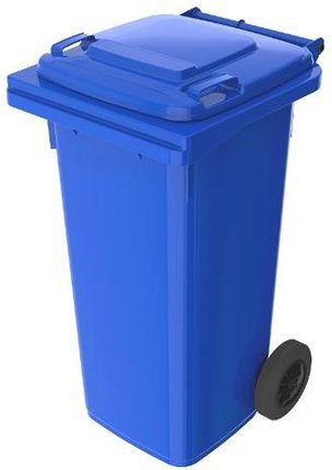 Pojemnik do segregacji odpadów na kółkach pojemność 120 l (kolor niebieski)