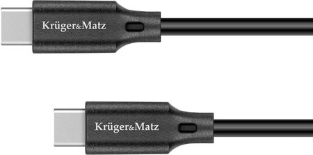 Krüger&Matz Kabel USB typu C - USB typu C 100 W 1 m Kruger&Matz Basic (KM1260)