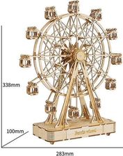 Zdjęcie Robotime Technology Drewniany Model Puzzle 3D Diabelski Młyn Pozytywka - Białystok