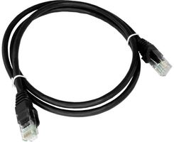 ALANTEC  PATCH-CORD U/UTP KAT.6A LSOH 2.0M CZARNY (KKU6ACZA20)  (KKU6ACZA20)